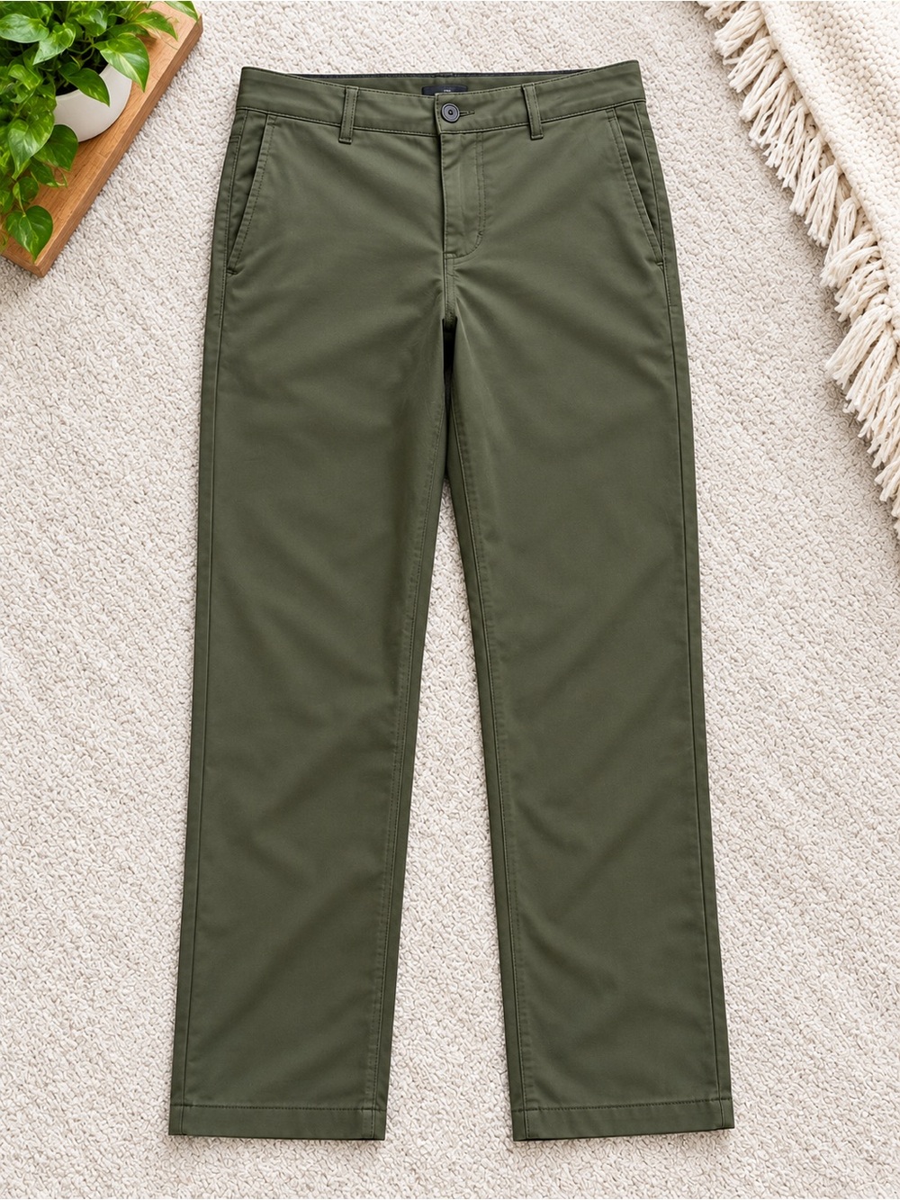 Goodfellow & Co Olive Green Straight Chino Pants